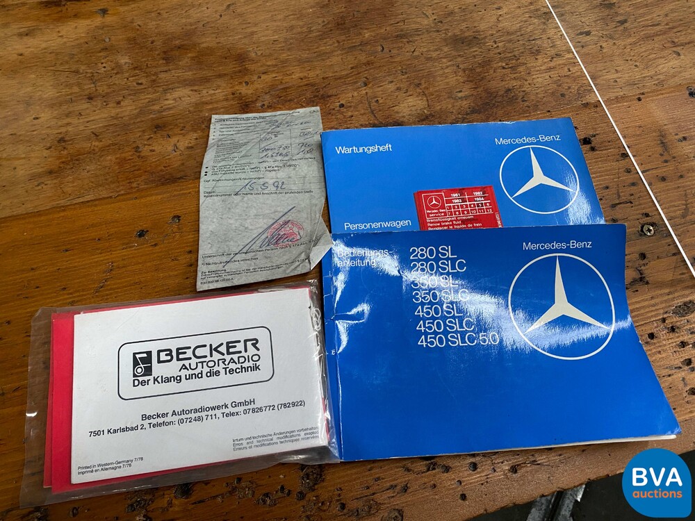 Mercedes-Benz 350SL Roadster SL-Class R107 1979, GR-RB-80.