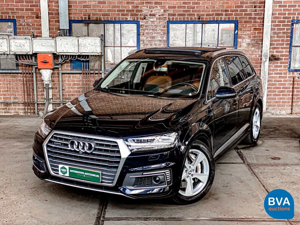Audi Q7 3.0 TDI E-tron Plug-In Hybrid Quattro Sport 373hp 2016, RS-573-G.
