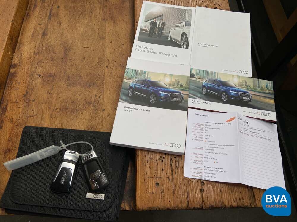 Audi Q7 3.0 TDI E-tron Plug-In Hybrid Quattro Sport 373hp 2016, RS-573-G.