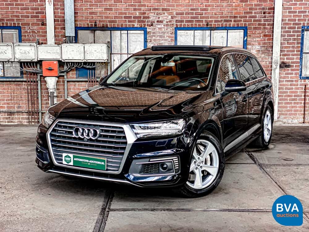 Audi Q7 3.0 TDI E-tron Plug-In Hybrid Quattro Sport 373hp 2016, RS-573-G.