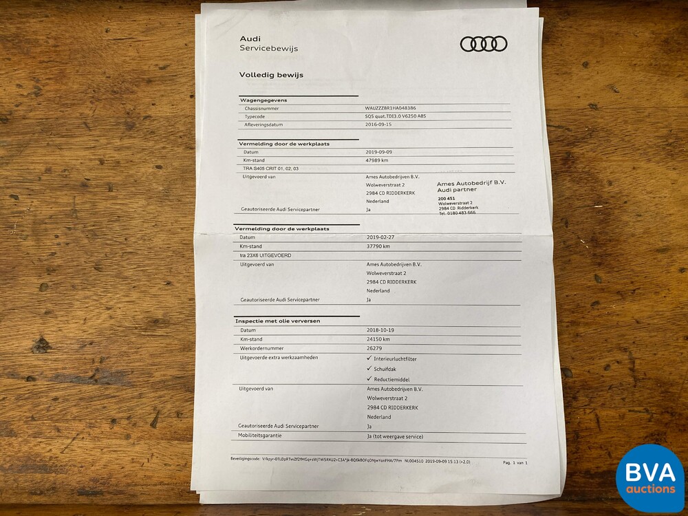 Audi SQ5 Competition S-Line 3.0 TDI 340hp 2016 Q5, SF-506-G.