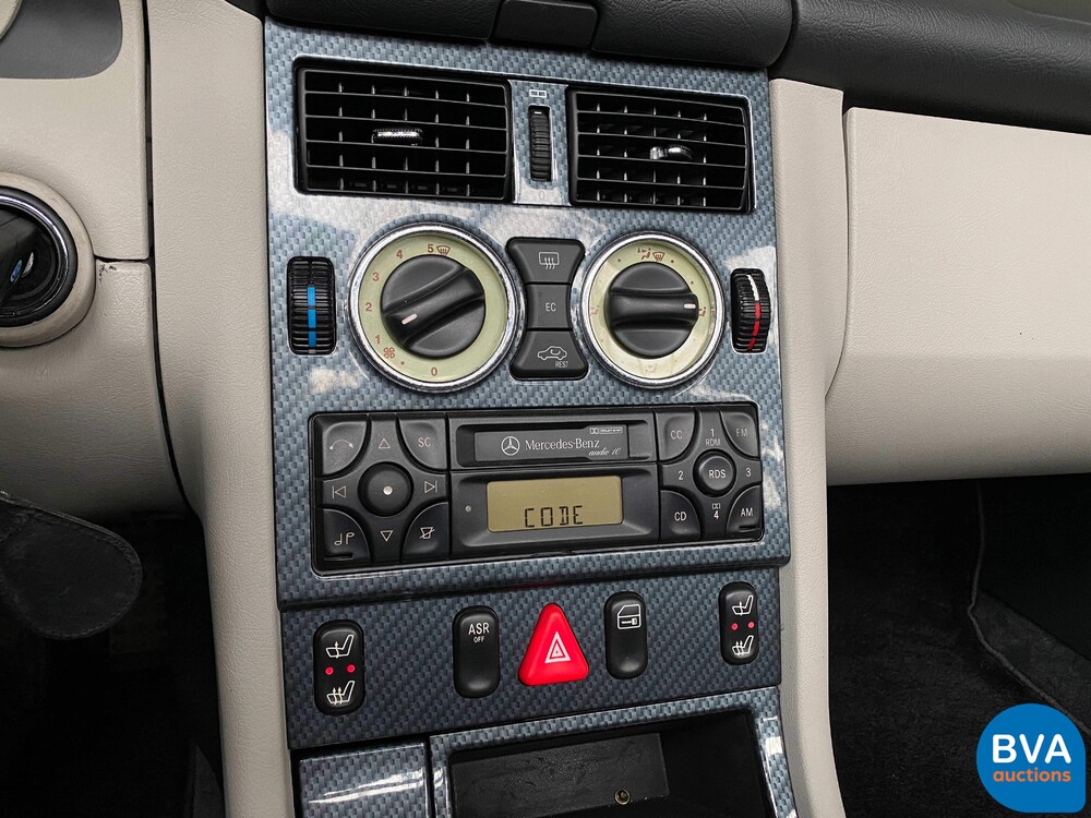 Mercedes-Benz SLK230 Kompressor Roadster -17.000km! - 193hp 1999, TJ-239-X.