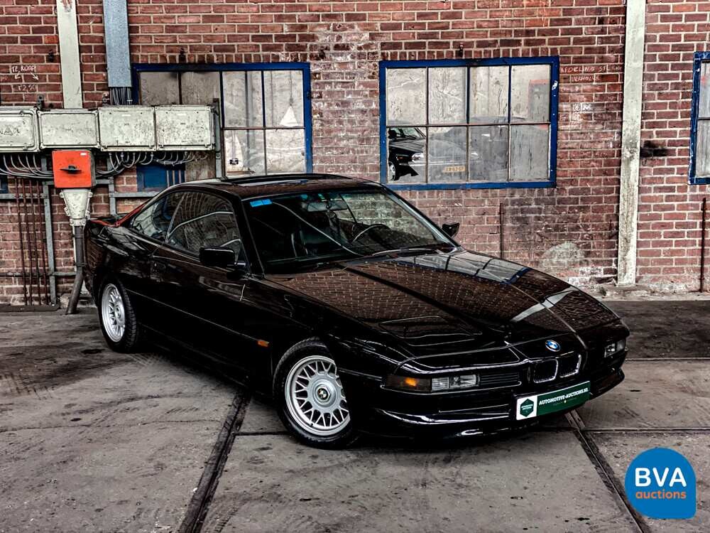 BMW 850Ci 5.0 V12 300hp 1992, 19-ZJ-TR.