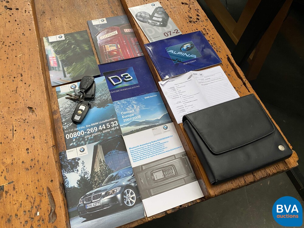 BMW Alpina D3 Sedan E90 200hp 2007, Dutch registration.