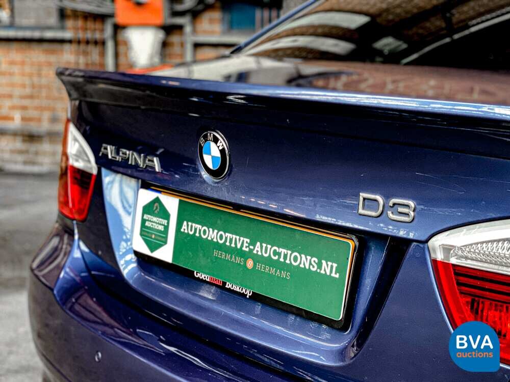 BMW Alpina D3 Sedan E90 200hp 2007, Dutch registration.