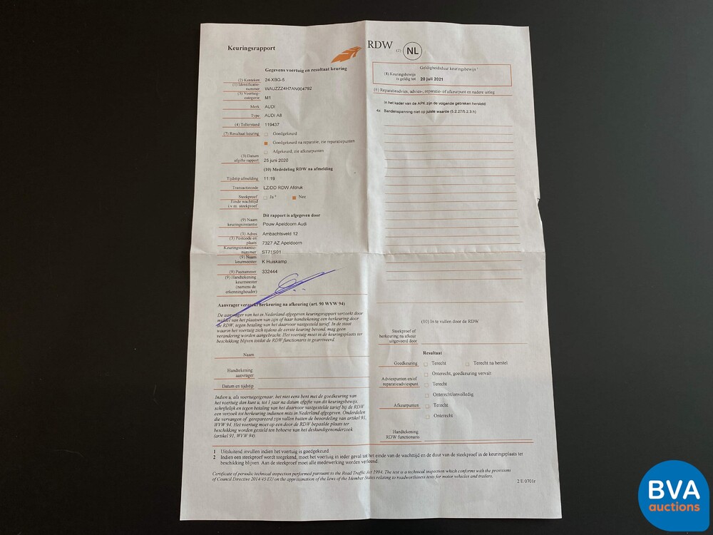 Audi A8 4.2 FSI Quattro Pro Line+ 371pk 2010, 24-XBG-5