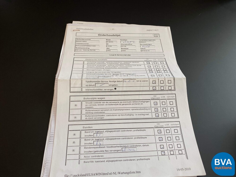 Audi A6 2.0 TDIe Business Edition 136pk 2009, 06-HJT-3