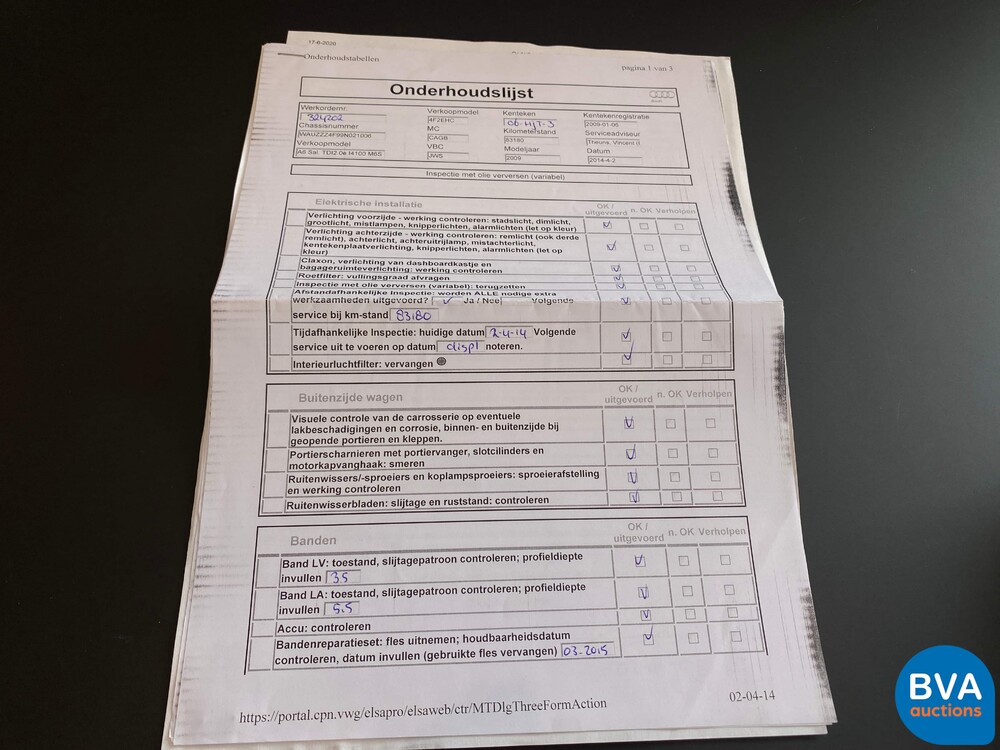 Audi A6 2.0 TDIe Business Edition 136pk 2009, 06-HJT-3