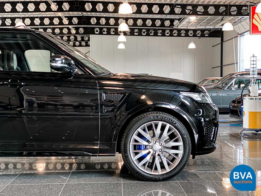 Land Rover Range Rover Sport SVR 5.0 V8 Supercharged 550pk 2016, NV-129-R