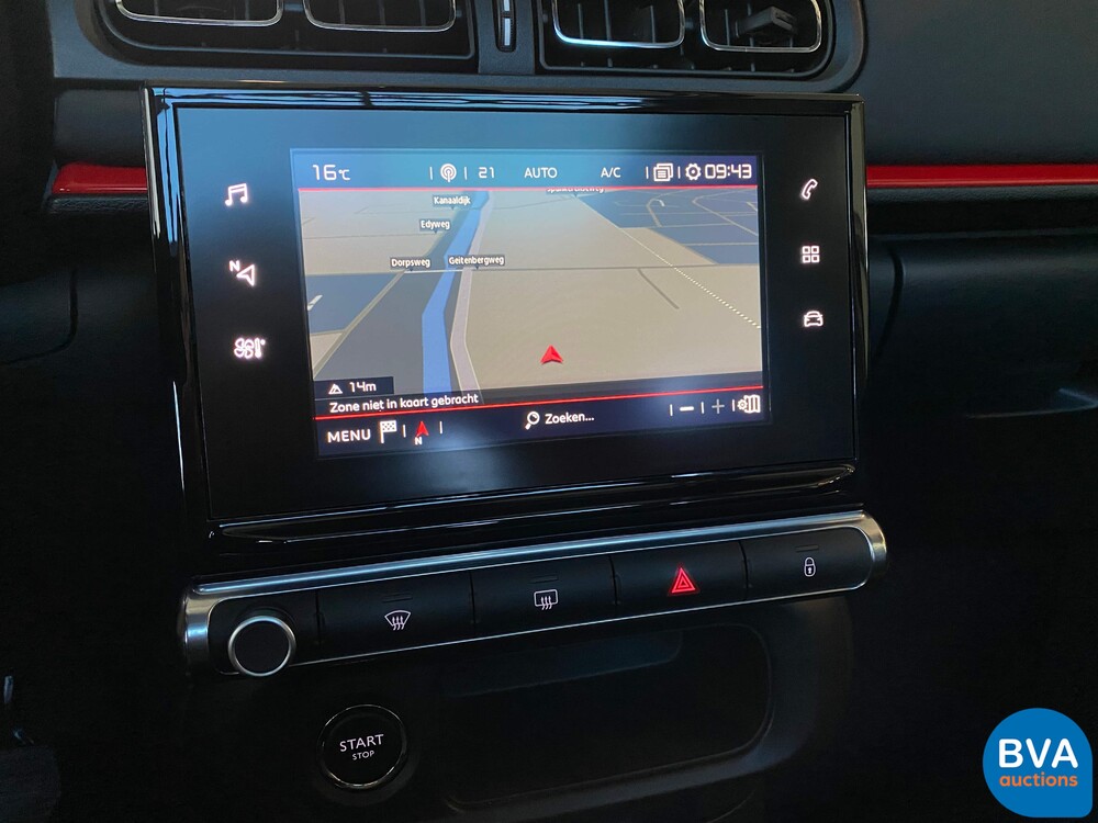 Citroen C3 1.2 THP Shine 110 PS 2017, XJ-322-R.