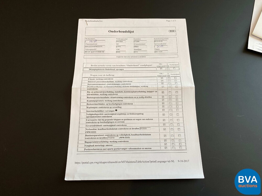 Audi S8 4.0 TFSI quattro ProLine+ 520pk 2015, JT-339-X