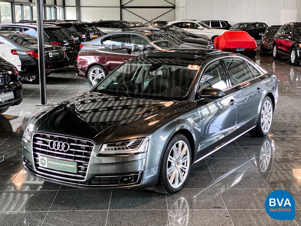 Audi A8 Lang 3.0 TDI Quattro  Pro Line+ 258pk 2015 -Org. NL-, 8-ZKK-94