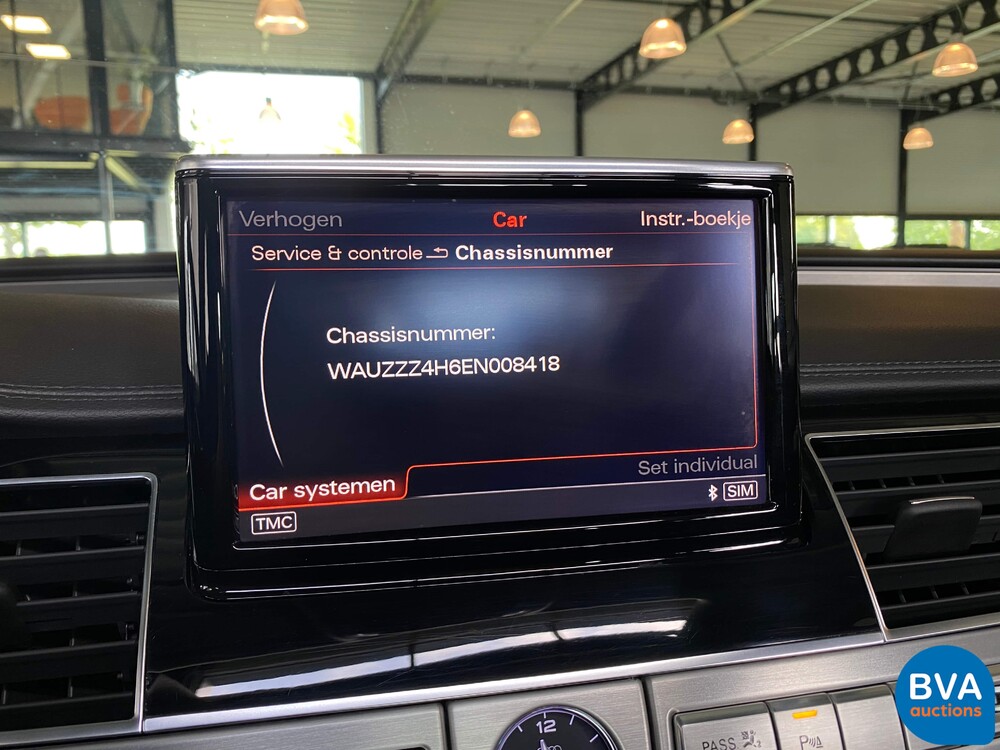Audi A8 Lang 3.0 TDI Quattro  Pro Line+ 258pk 2015 -Org. NL-, 8-ZKK-94