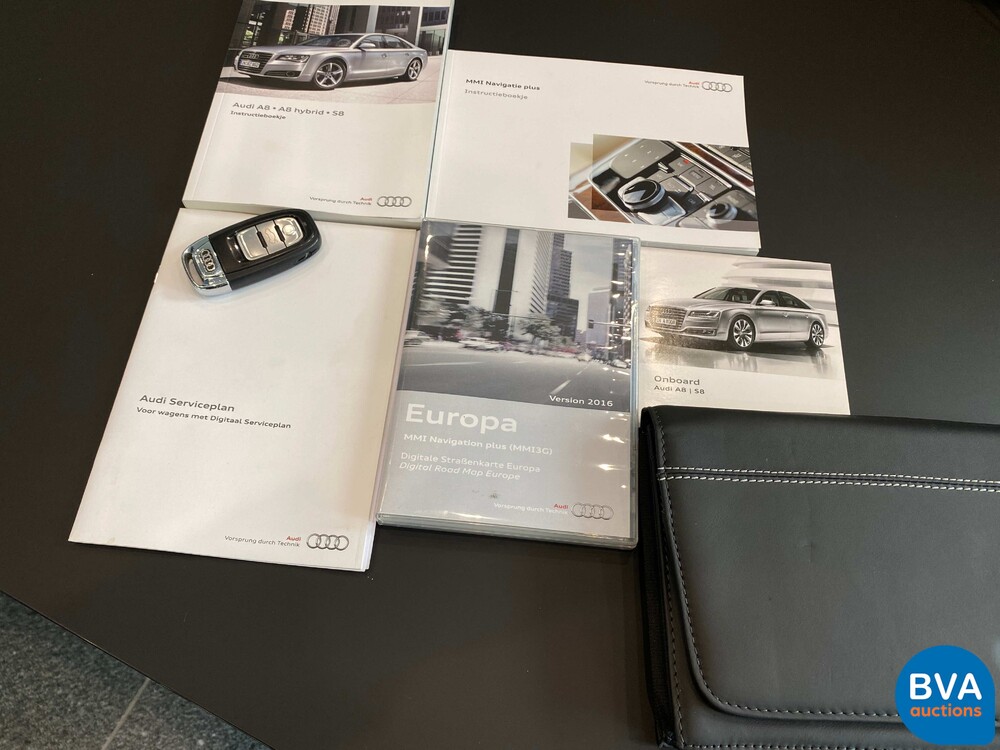 Audi A8 Lang 3.0 TDI Quattro  Pro Line+ 258pk 2015 -Org. NL-, 8-ZKK-94