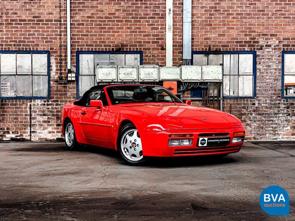 Porsche 944 3.0 S2 Convertible -Org. NL-1990, YF-40-GD.