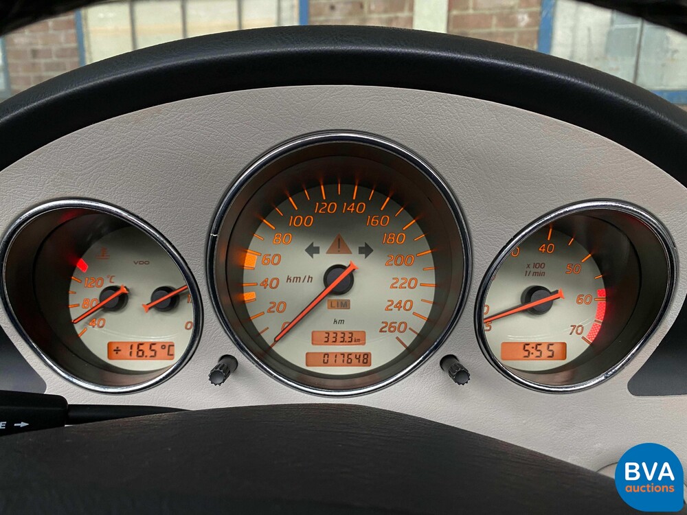 Mercedes-Benz SLK230 Kompressor Roadster -17.500km - 193hp 1999, TJ-239-X.