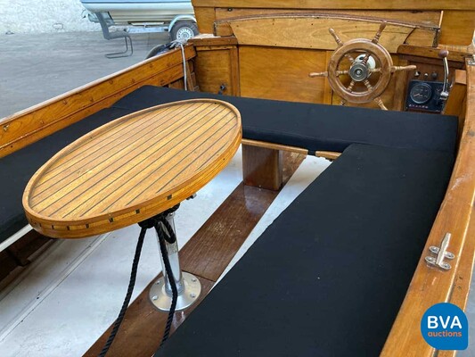 Notary boat / car boat Teak wood Vetus 1920.