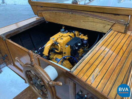 Notary boat / car boat Teak wood Vetus 1920.