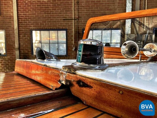 Notary boat / car boat Teak wood Vetus 1920.