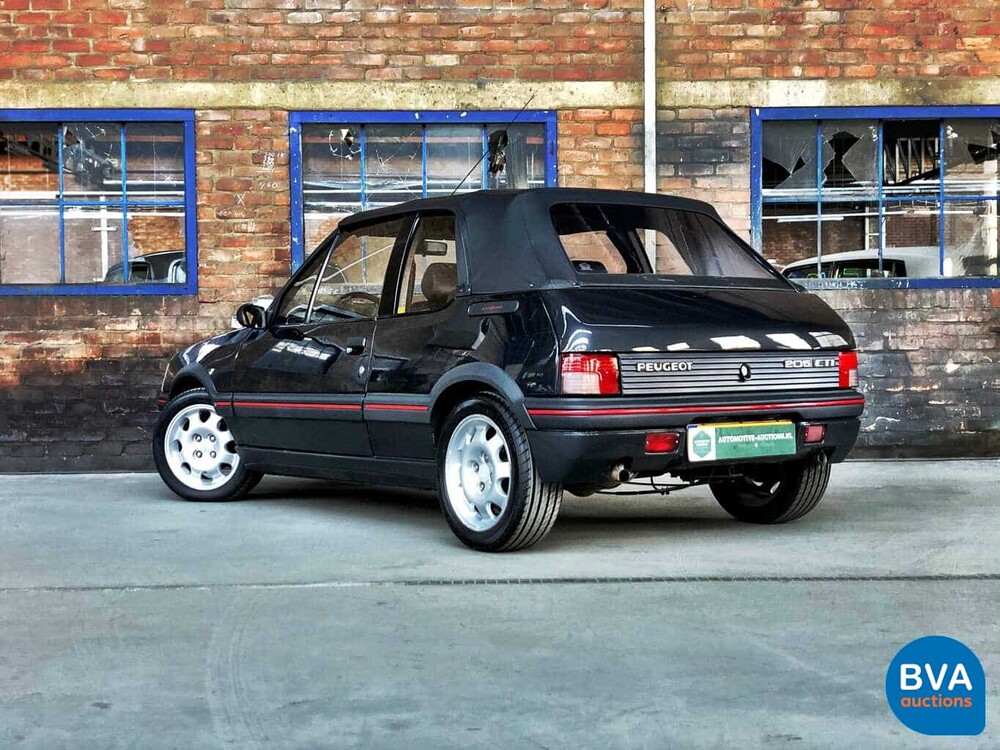 Peugeot 205 1.9 CTI Convertible 1993, 58-JL-SL.