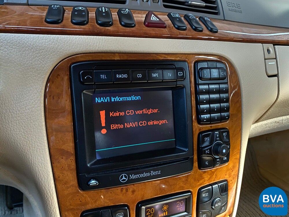 Mercedes-Benz S430 V8 279hp S-Class 1998, K-790-TH.