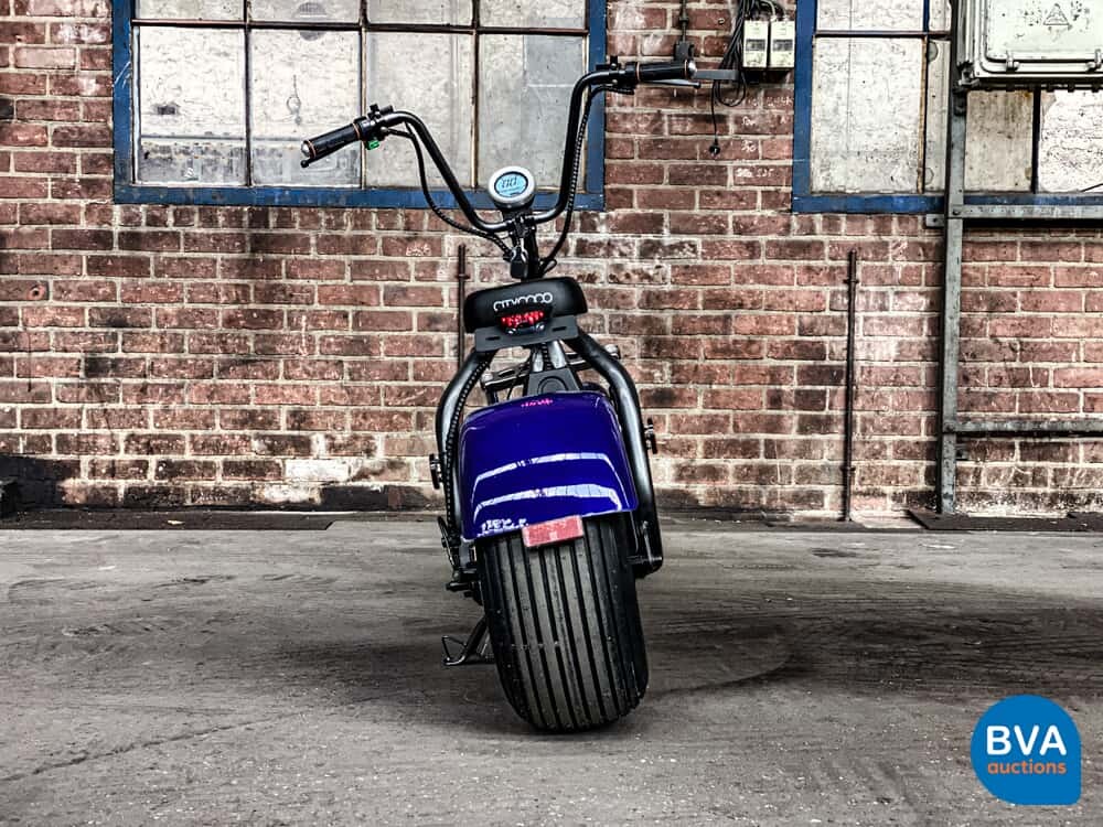 CityCoco Elektroroller - NEU - 1.500w, dunkelblau.
