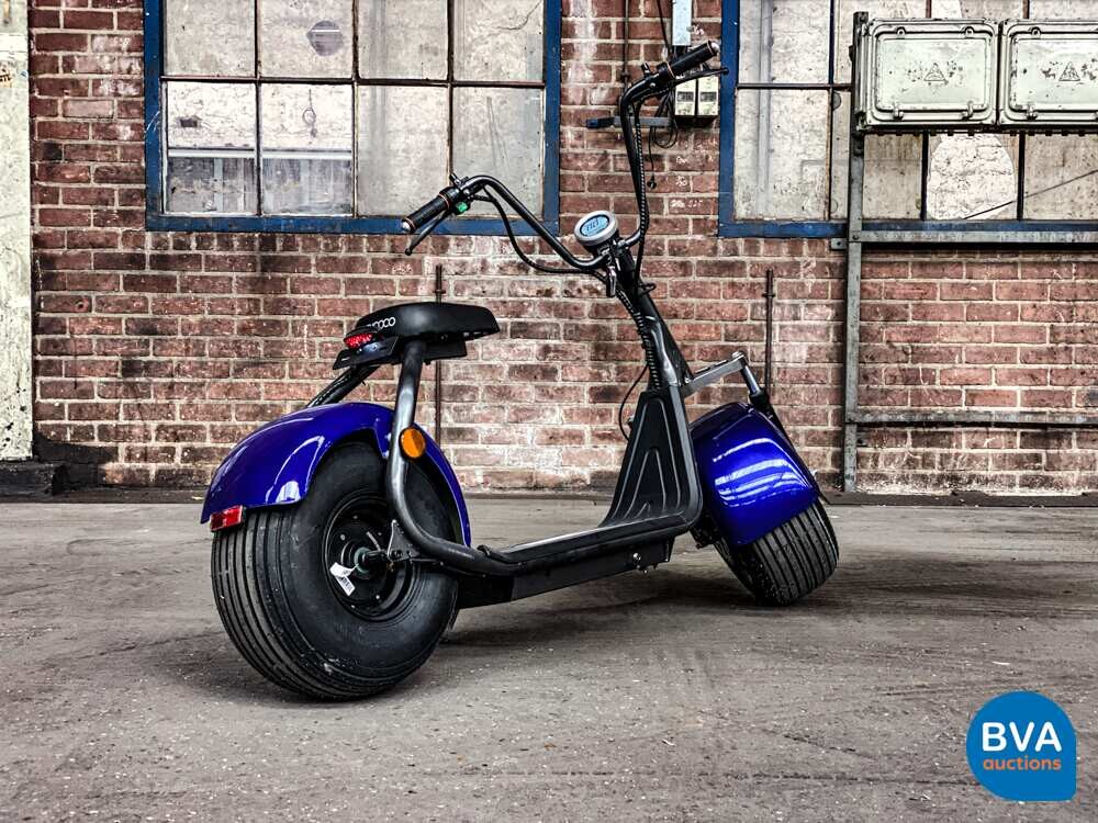 CityCoco Elektroroller - NEU - 1.500w, dunkelblau.