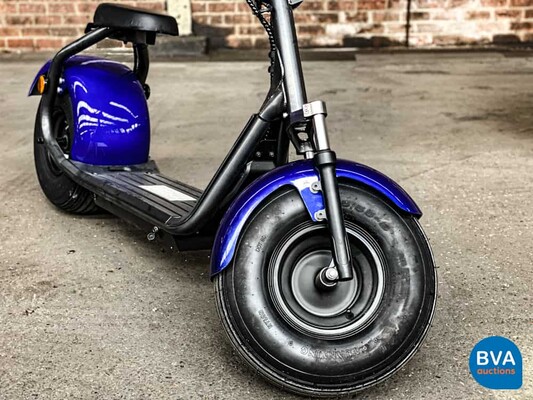 CityCoco Electric Scooter - NEW - 1.500w, dark blue.