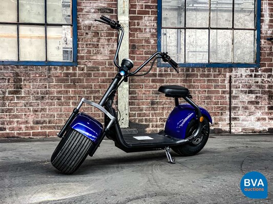 CityCoco Electric Scooter - NIEUW - 1.500w, Dark Blue