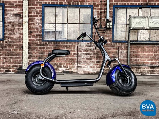 CityCoco Electric Scooter - NEW - 1.500w, dark blue.