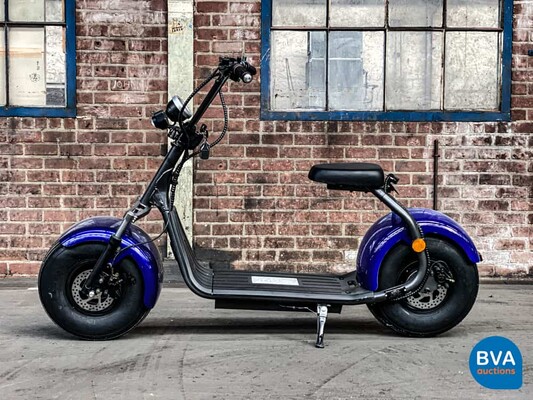 CityCoco Electric Scooter - NEW - 1.500w, dark blue.