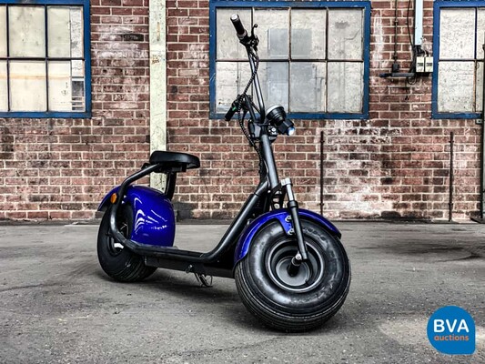 CityCoco Electric Scooter - NIEUW - 1.500w, Dark Blue