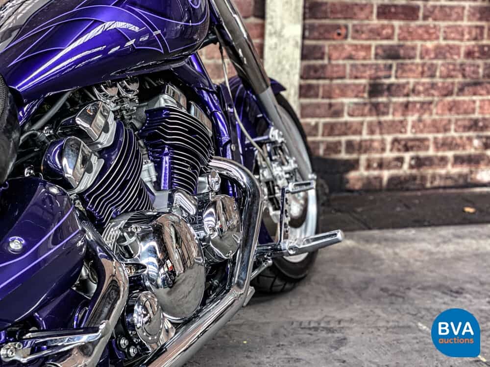 Yamaha Speedstar XVZ 1300 AJ MY-08-FJ Custom 1300cc 81hp ORG NL 1999.