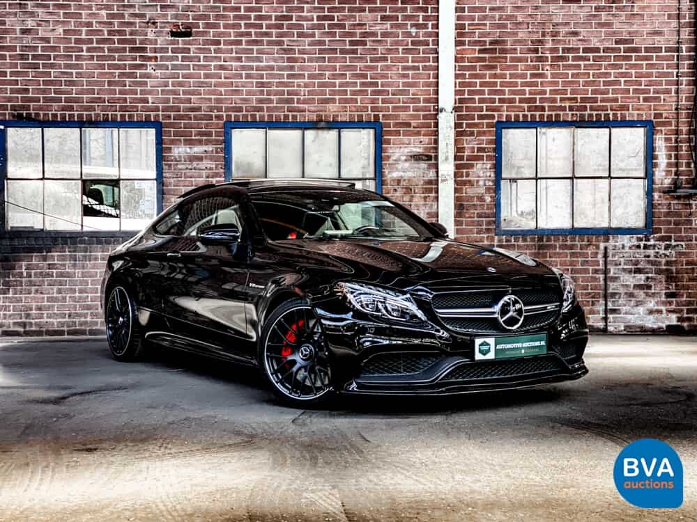 Mercedes Benz C63s AMG Coupe 4.0 V8 510hp C-Class 2017.