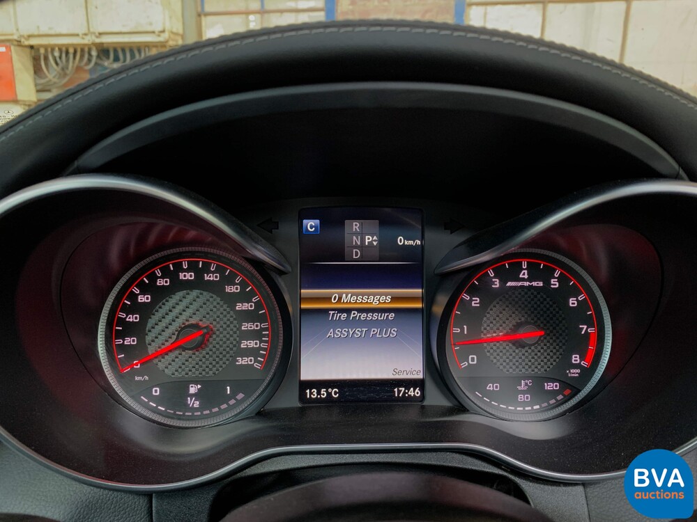 Mercedes Benz C63s AMG Coupe 4.0 V8 510hp C-Class 2017.