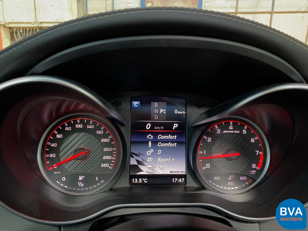 Mercedes Benz C63s AMG Coupe 4.0 V8 510hp C-Class 2017.