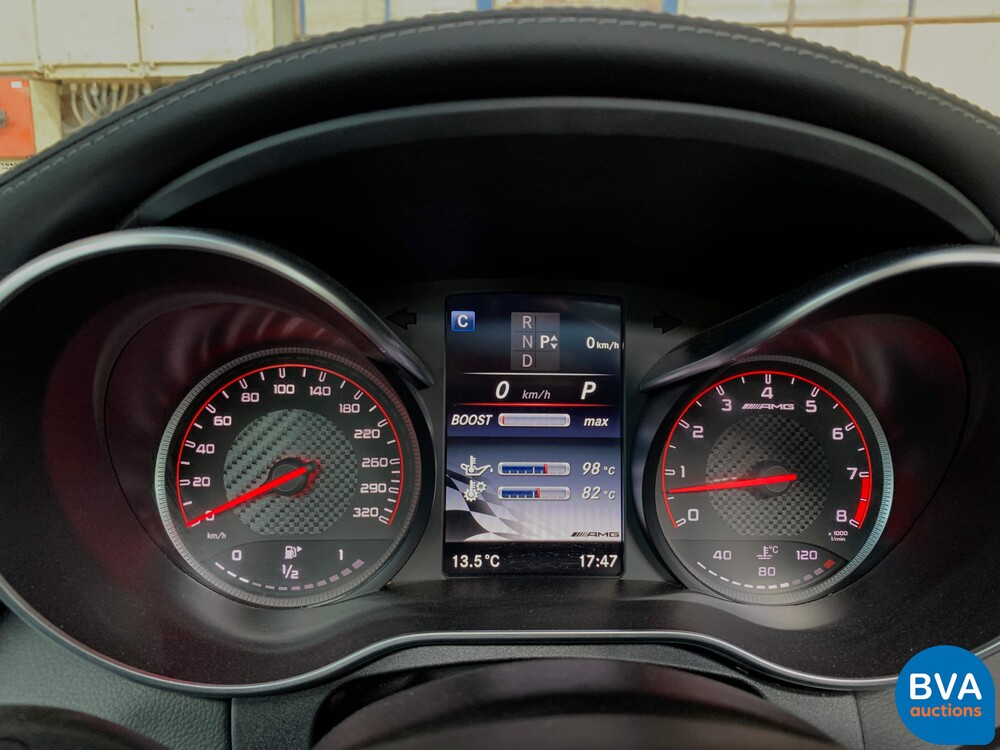 Mercedes Benz C63s AMG Coupe 4.0 V8 510hp C-Class 2017.