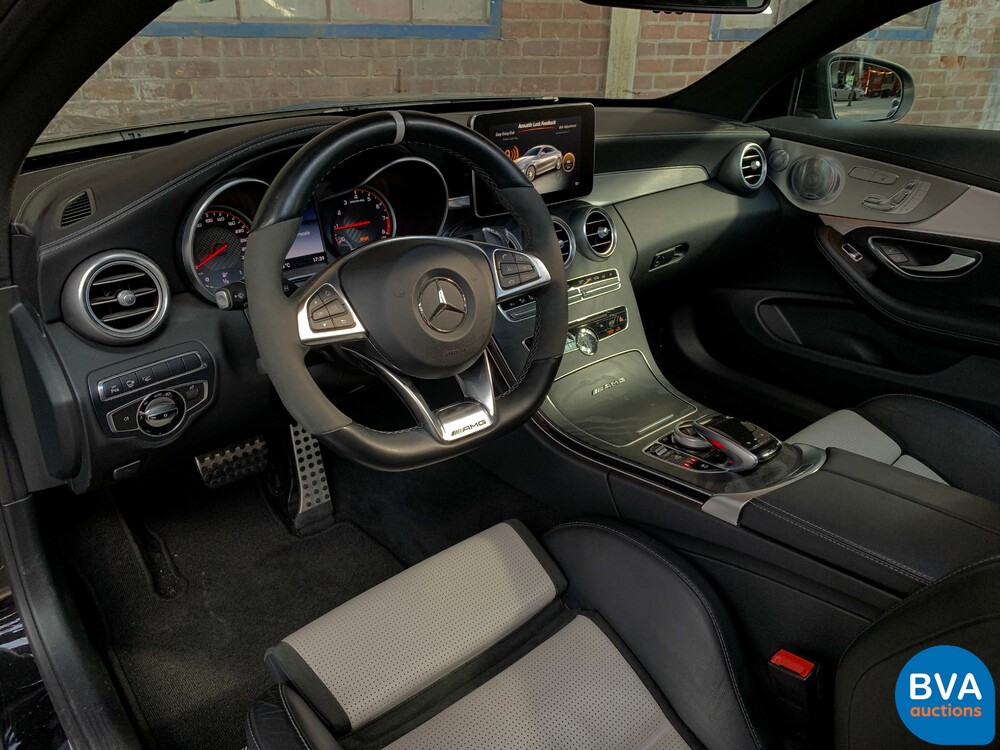 Mercedes Benz C63s AMG Coupe 4.0 V8 510hp C-Class 2017.