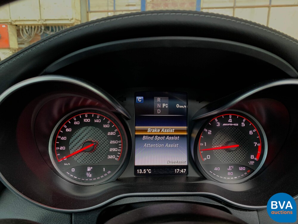 Mercedes Benz C63s AMG Coupe 4.0 V8 510hp C-Class 2017.