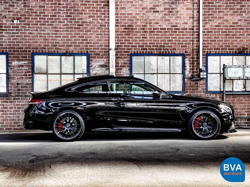 Mercedes Benz C63s AMG Coupe 4.0 V8 510hp C-Class 2017.