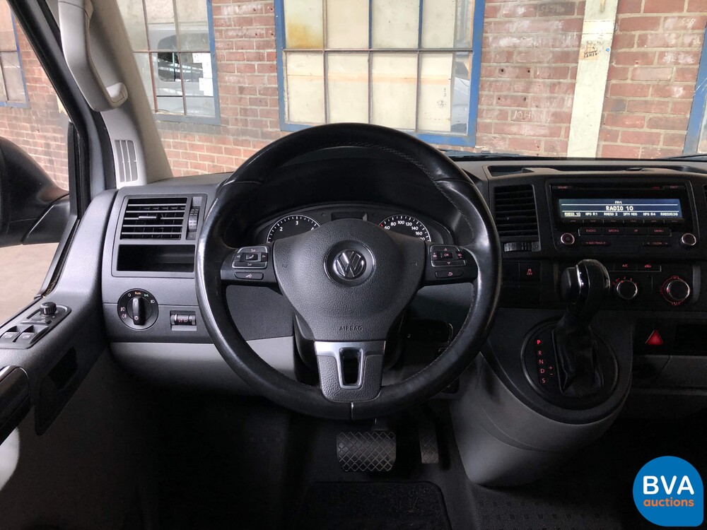 Volkswagen Transporter Rolstoel 2.0 TDI Dubbele Cabine 140pk T5 L2H1 DSG 2013, VD-977-V