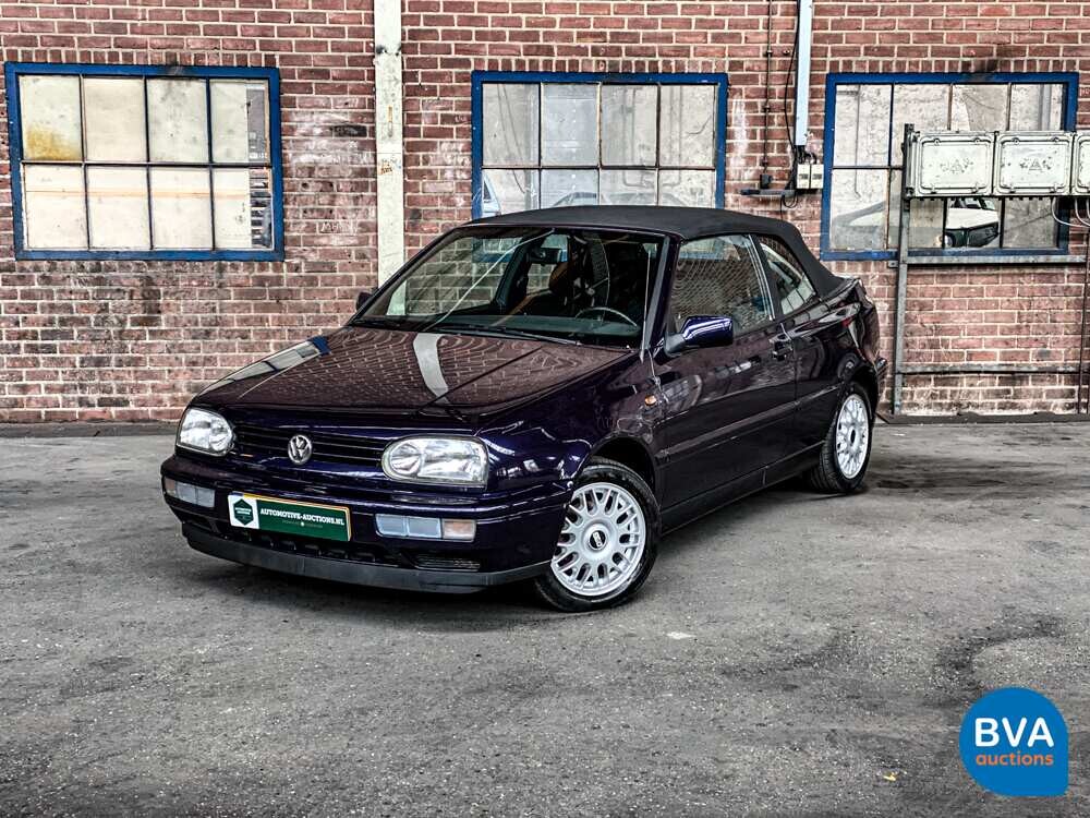 Volkswagen Golf 1.8 Cabriolet -Original Dutch- 1997, PX-ZB-77.