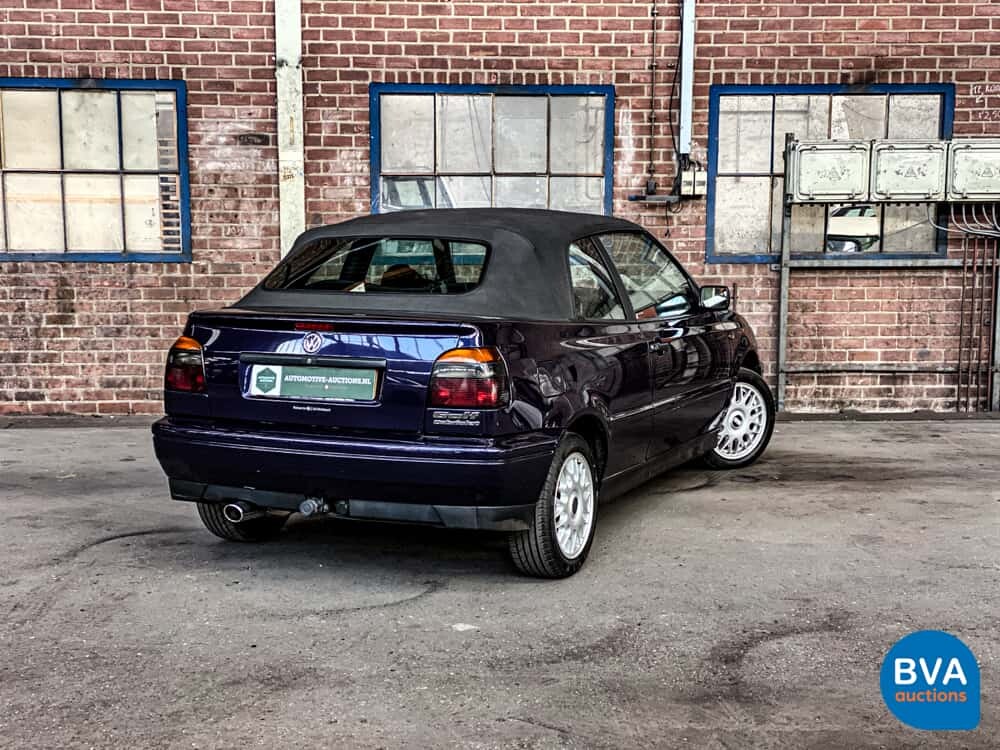 Volkswagen Golf 1.8 Cabriolet -Original Dutch- 1997, PX-ZB-77.
