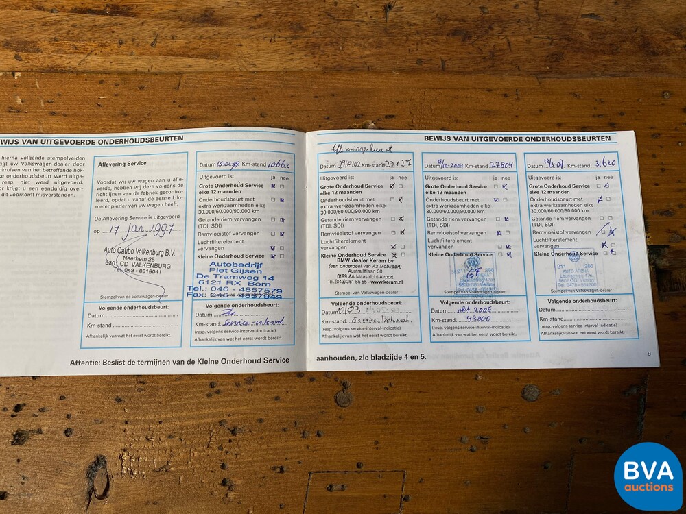 Volkswagen Golf 1.8 Cabriolet -Original Dutch- 1997, PX-ZB-77.