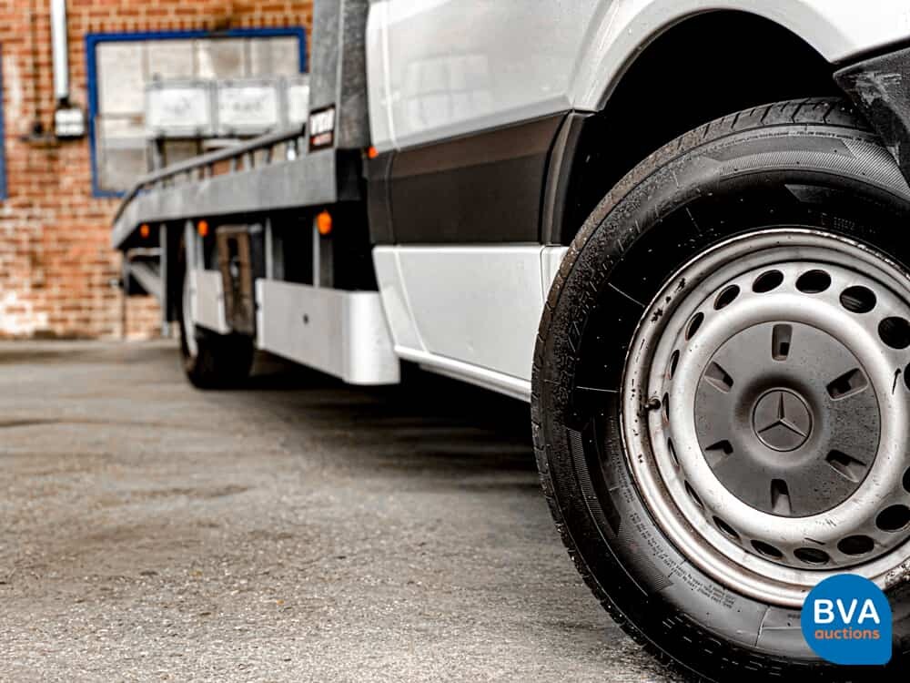 Mercedes-Benz Sprinter Autotransporter 516 CDI Oprijwagen Lv.1410 kg 163 PS 2012, VZ-936-N.