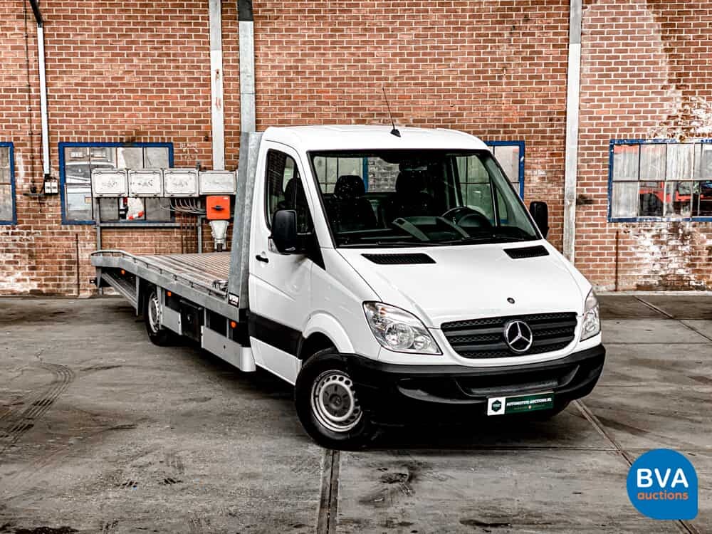 Mercedes-Benz Sprinter Autotransporter 516 CDI Oprijwagen Lv.1410 kg 163 PS 2012, VZ-936-N.