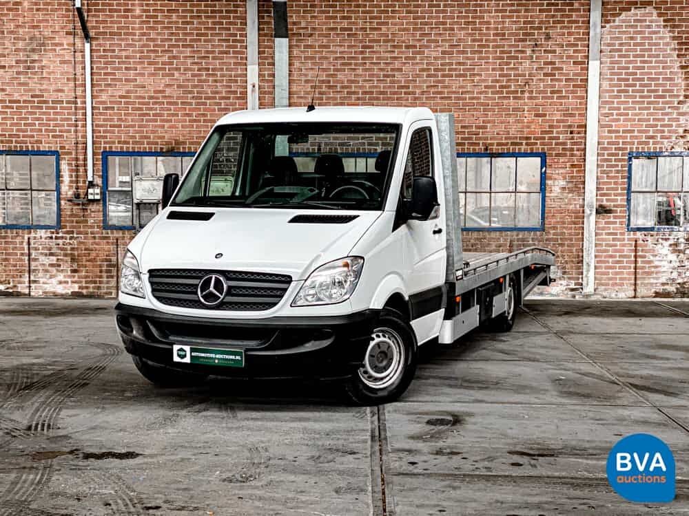 Mercedes-Benz Sprinter Autotransporter 516 CDI Oprijwagen Lv.1410 kg 163 PS 2012, VZ-936-N.