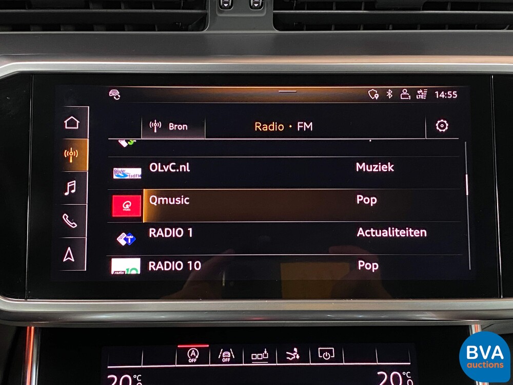 Audi A7 Sportback 55 TFSI 340pk Quattro 2019-MY, NL registration.