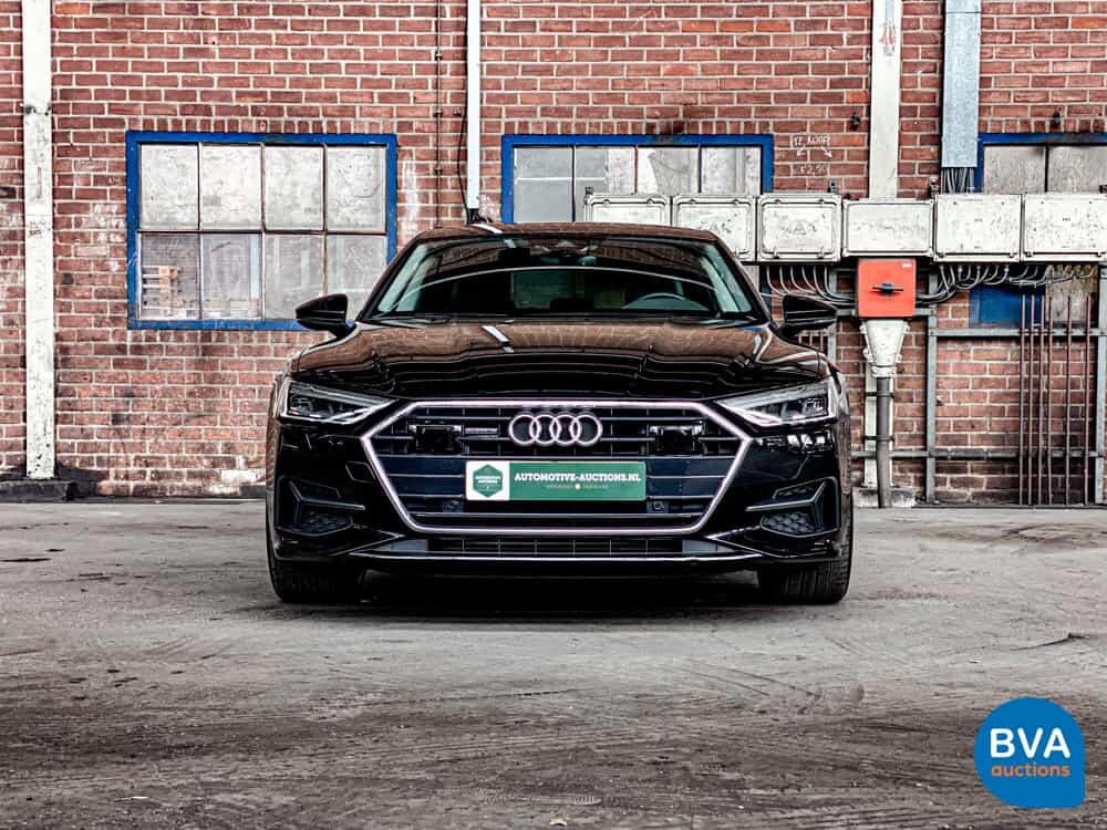 Audi A7 Sportback 55 TFSI 340pk Quattro 2019-MY, NL registration.