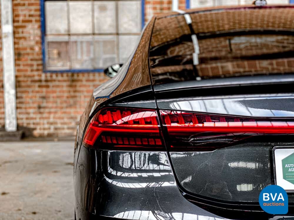 Audi A7 Sportback 55 TFSI 340pk Quattro 2019-MY, NL registration.